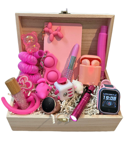 Kids Limited Edition Barbie Pink Calming Kit-GPS Tracker-Cellular Calling-Texting